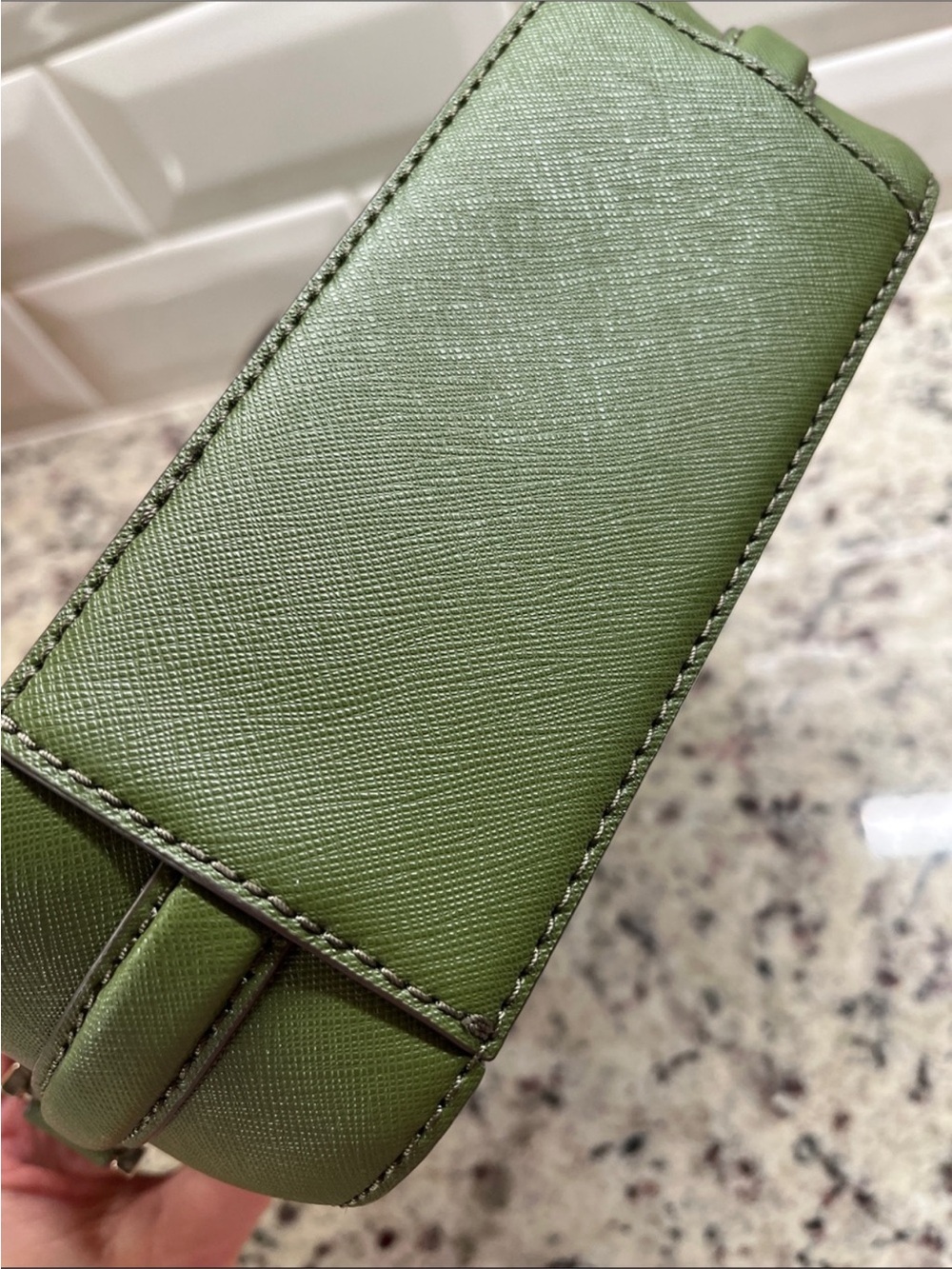 Kate Spade Newbury Lane Cammie Crossbody Bag in Sapling Green - Picture 10 of 15